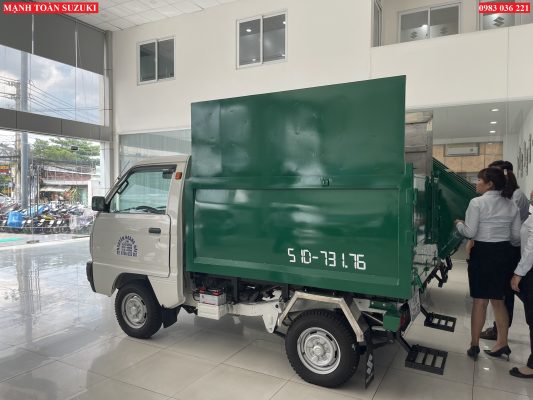 xe tải suzuki chở rác