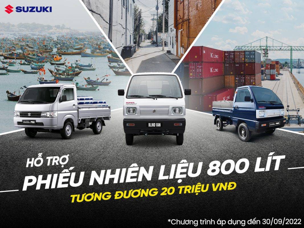 xe tải Suzuki 500kg, 550kg, 600kg, 650kg, 700kg, 750kg, 800kg, 900kg