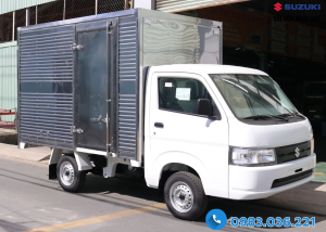 xe tải suzuki 700kg thùng kín inox, giá xe tải Suzuki 700kg, xe tải suzuki 750kg