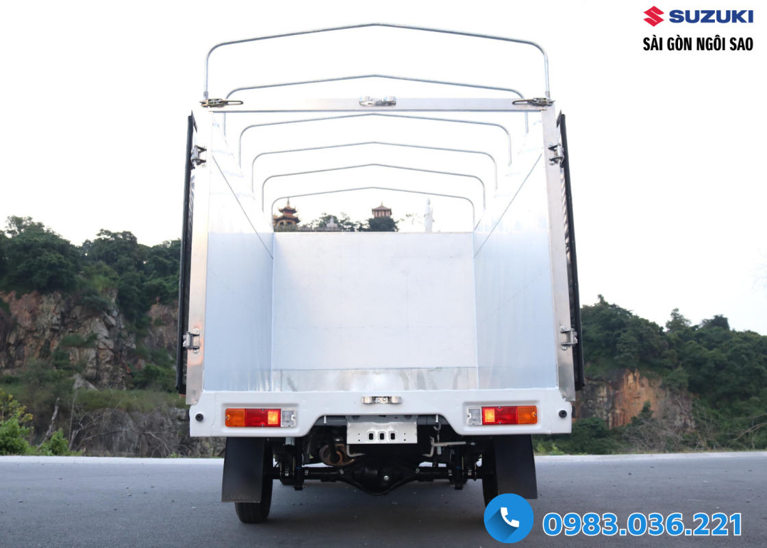 xe tải suzuki 750kg thùng mui bạt