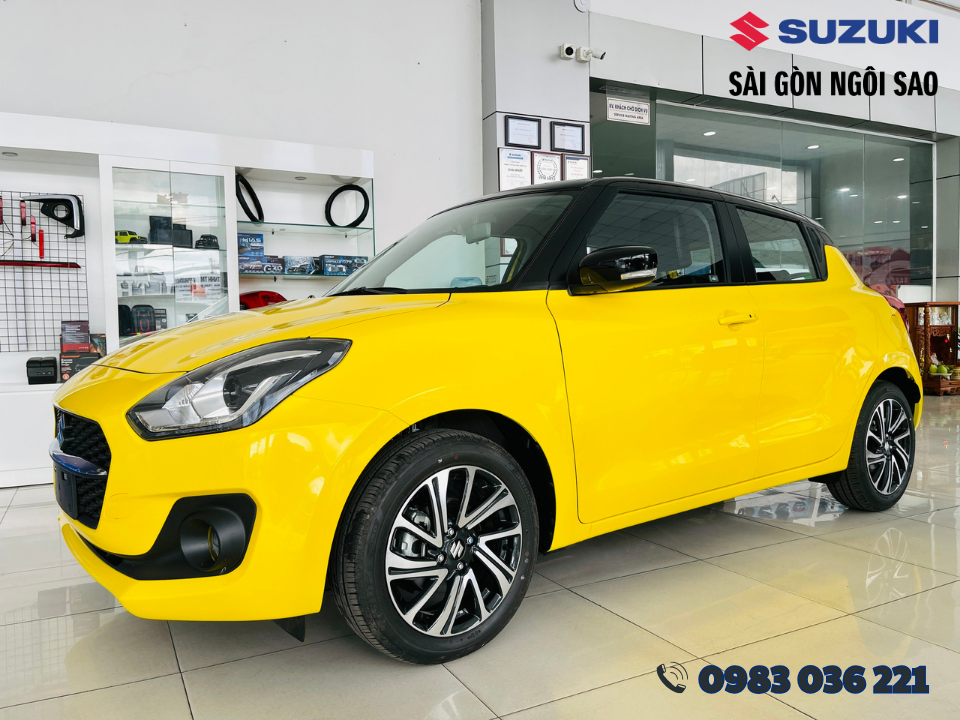 Suzuki Swift màu vàng
