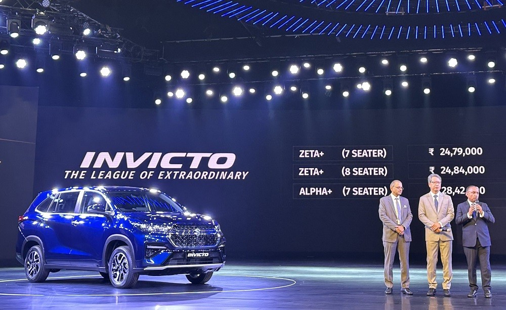 Suzuki Invicto vừa ra mặt tại Ấn Độ